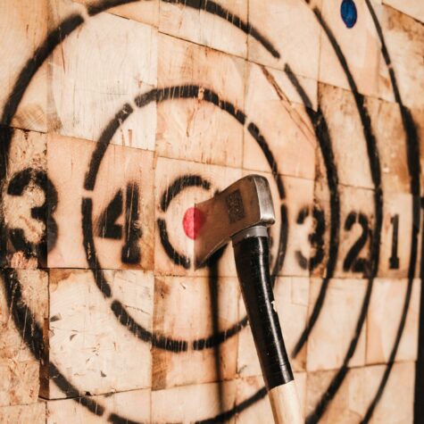 axe throwing, stag activities